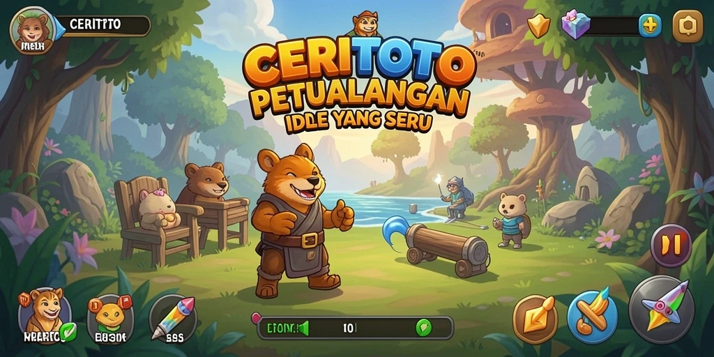 Tampilan gameplay <strong>CERITOTO</strong> yang memikat dan penuh petualangan.