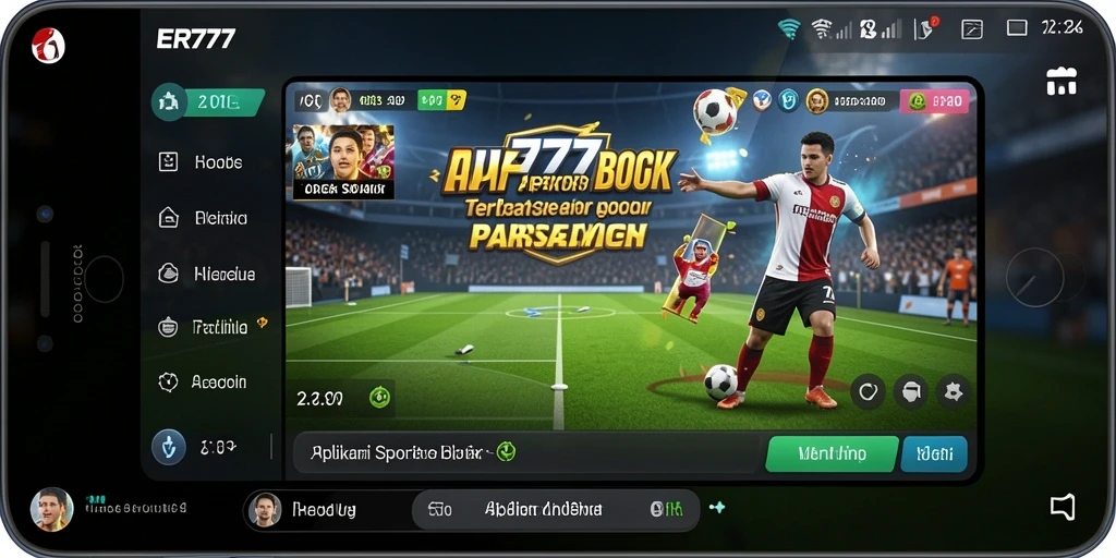 Tampilan screenshot ER777 menampilkan suasana taruhan olahraga yang mendebarkan.
