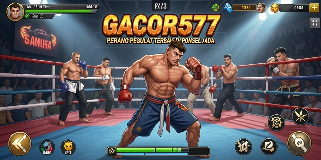 Gameplay dinamis dan seru dalam GACOR577 dengan pertarungan bertempo cepat.
