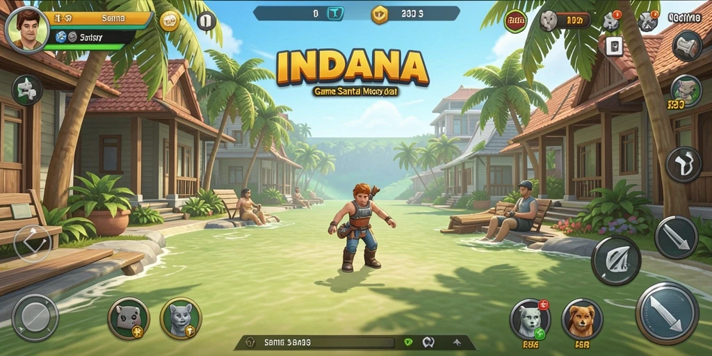 Tampilkan gameplay menyenangkan di INDAAA yang cocok untuk semua kalangan.