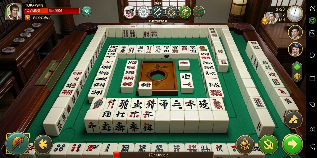 Gameplay seru TOPANWIN dengan grafik Mahjong yang menawan.